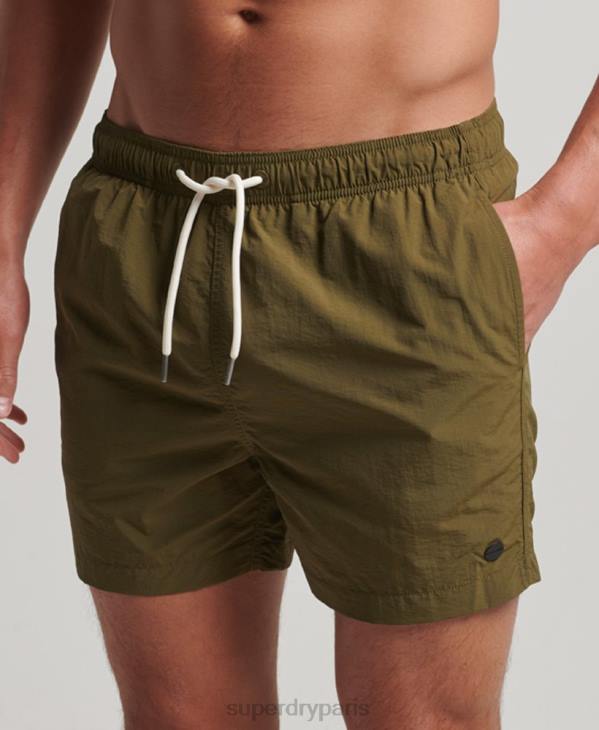 Superdry Hommes short de bain recyclé D64Z112 vêtements vert