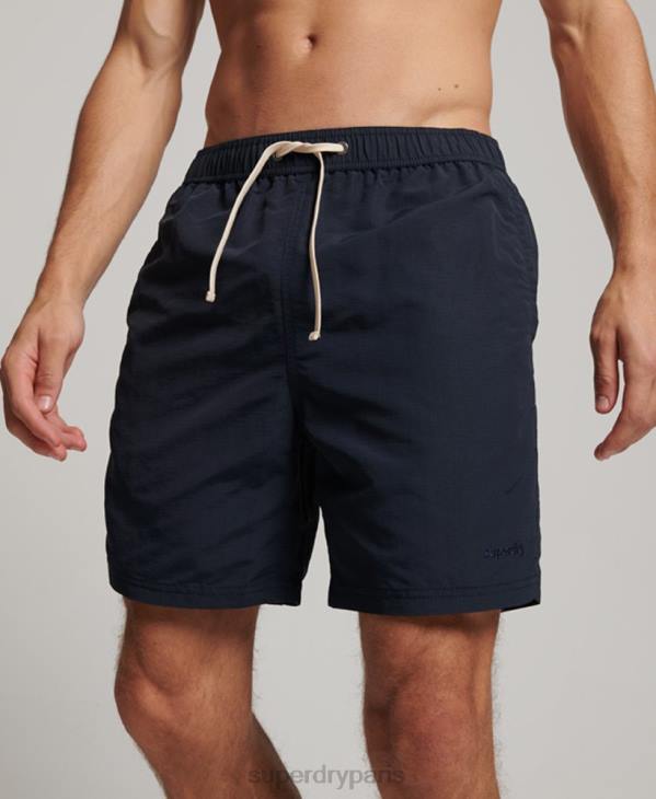 Superdry Hommes short de bain recyclé ripstop D64Z441 vêtements marine