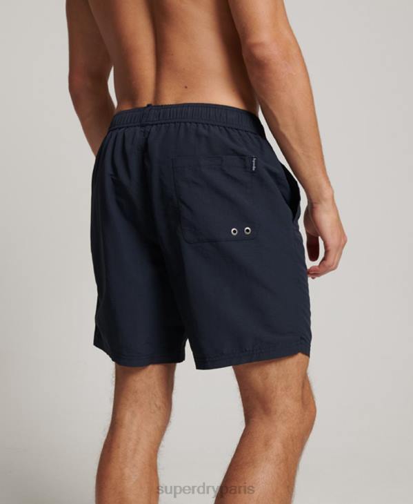 Superdry Hommes short de bain recyclé ripstop D64Z441 vêtements marine