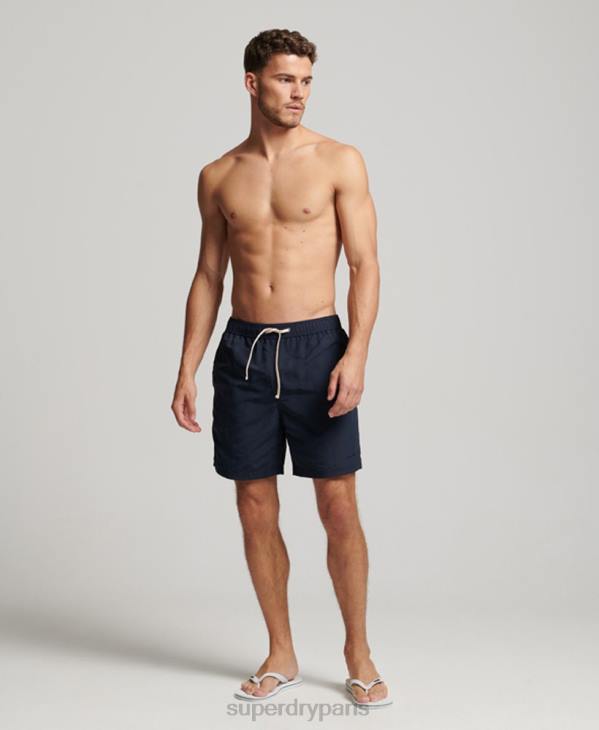 Superdry Hommes short de bain recyclé ripstop D64Z441 vêtements marine