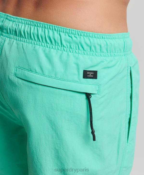 Superdry Hommes short de bain recyclé studios D64Z417 vêtements vert