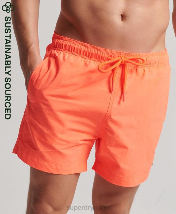 Superdry Hommes short de bain recyclé studios D64Z436 vêtements corail