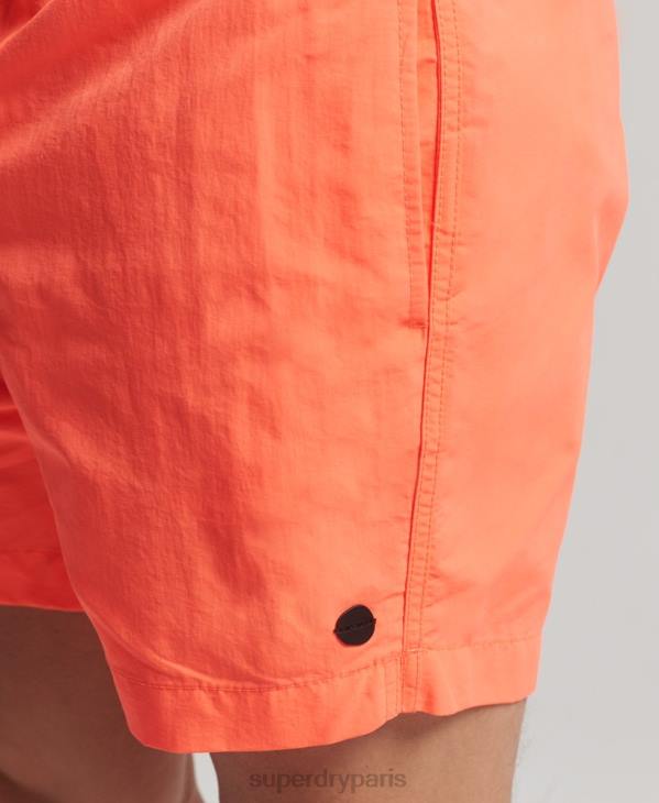 Superdry Hommes short de bain recyclé studios D64Z436 vêtements corail