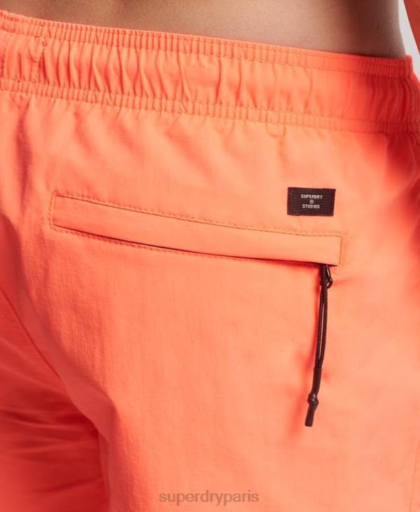 Superdry Hommes short de bain recyclé studios D64Z436 vêtements corail