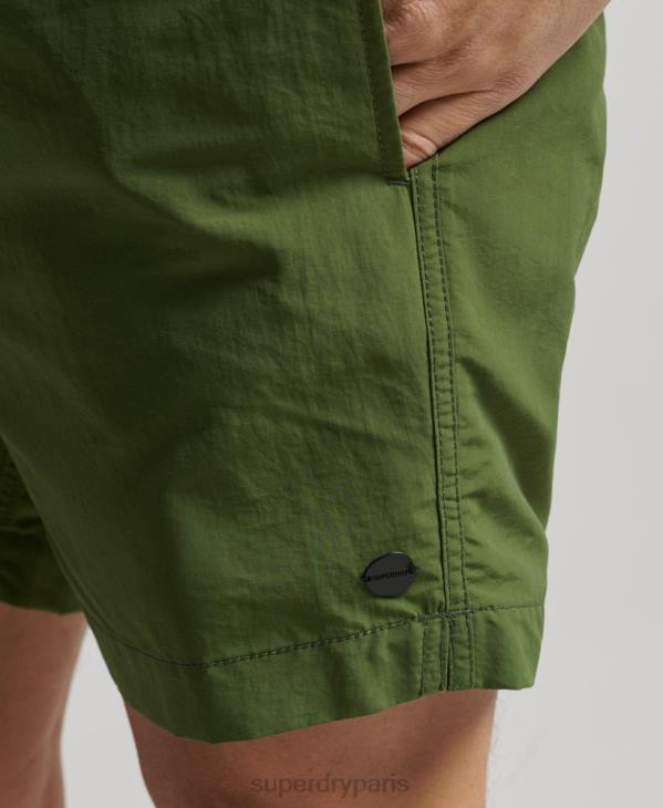 Superdry Hommes short de bain recyclé studios D64Z442 vêtements vert