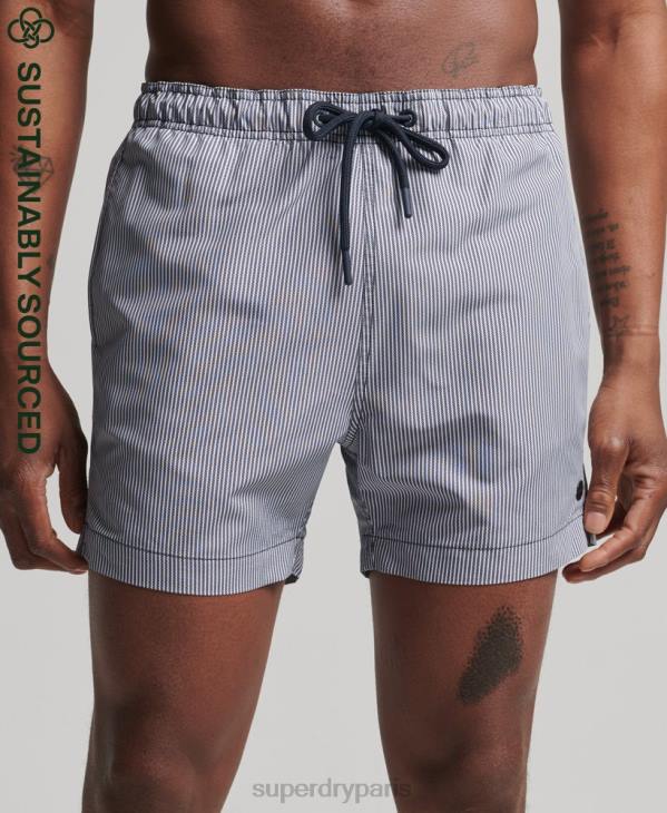 Superdry Hommes short de bain recyclé studios D64Z445 vêtements marine
