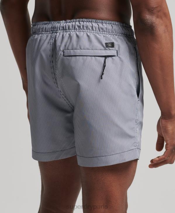 Superdry Hommes short de bain recyclé studios D64Z445 vêtements marine