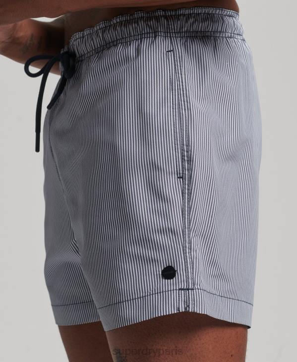 Superdry Hommes short de bain recyclé studios D64Z445 vêtements marine