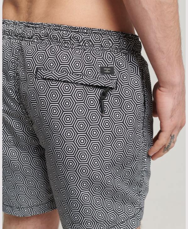 Superdry Hommes short de bain studios D64Z431 vêtements gris foncé