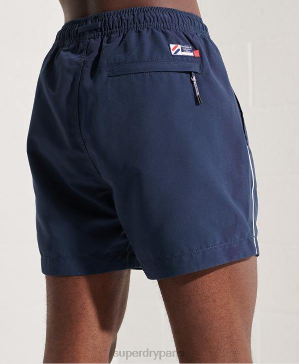 Superdry Hommes short de bain tri series D64Z439 vêtements marine