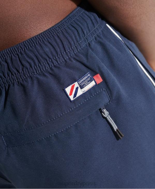 Superdry Hommes short de bain tri series D64Z439 vêtements marine