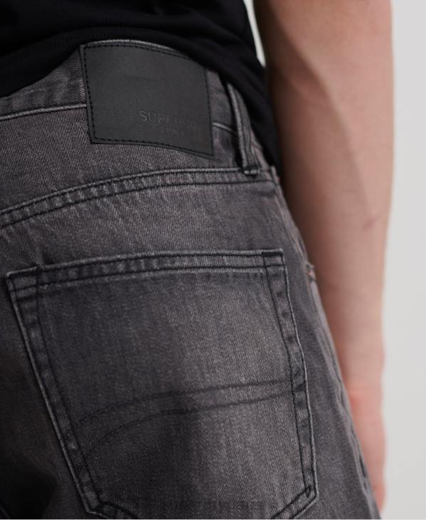 Superdry Hommes 05 short fuselé conor D64Z370 vêtements noir