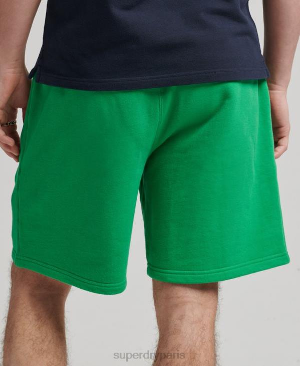 Superdry Hommes code short de survêtement classique D64Z340 vêtements vert