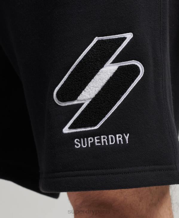 Superdry Hommes code short de survêtement classique D64Z372 vêtements noir
