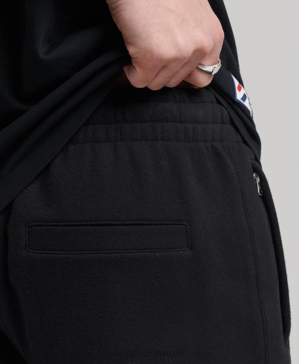 Superdry Hommes code short de survêtement classique D64Z372 vêtements noir