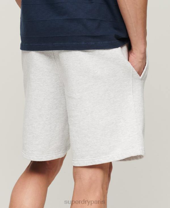 Superdry Hommes short ample sportswear D64Z321 vêtements gris