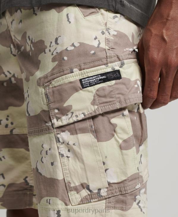 Superdry Hommes short cargo de base D64Z353 vêtements kaki