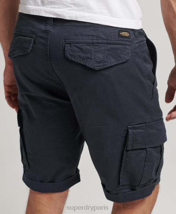 Superdry Hommes short cargo en coton biologique D64Z244 vêtements marine