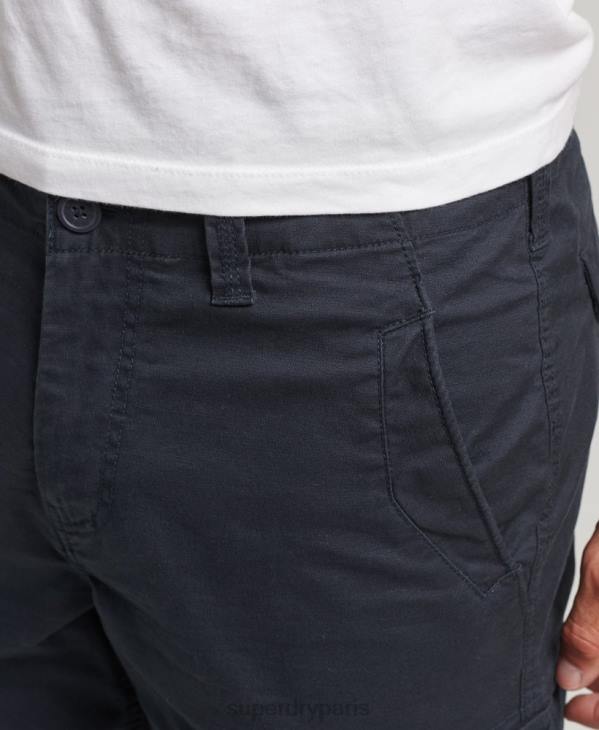 Superdry Hommes short cargo en coton biologique D64Z244 vêtements marine