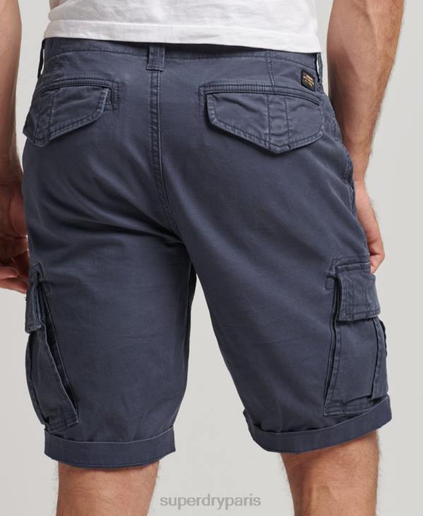 Superdry Hommes short cargo en coton biologique D64Z265 vêtements marine