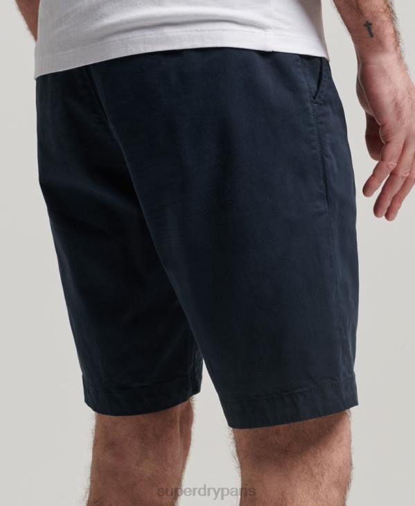 Superdry Hommes short chino core D64Z247 vêtements marine