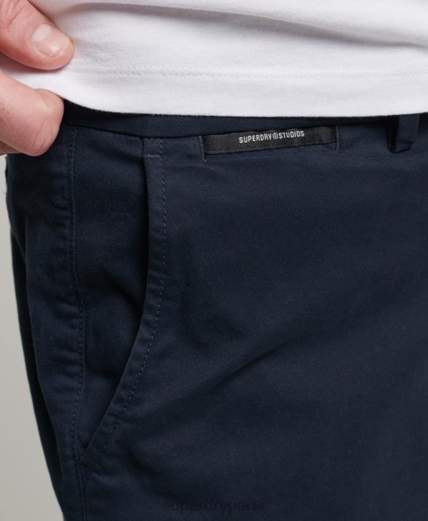 Superdry Hommes short chino core D64Z247 vêtements marine