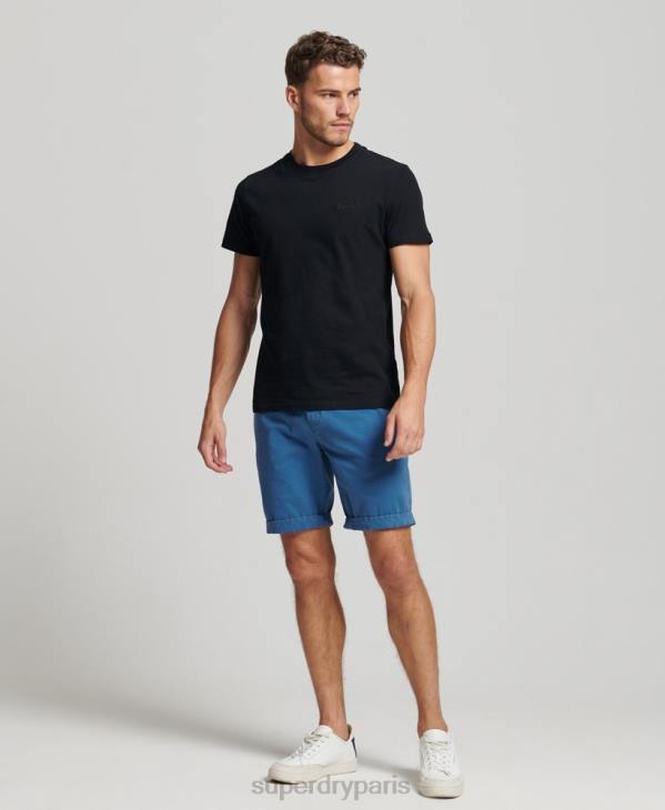 Superdry Hommes short chino core D64Z251 vêtements bleu clair