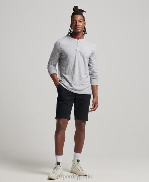 Superdry Hommes short chino core D64Z255 vêtements noir