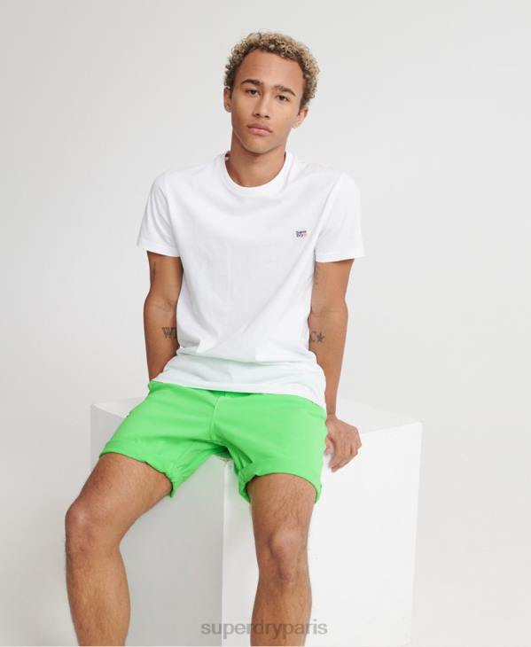 Superdry Hommes short chino à effet soleil D64Z364 vêtements vert