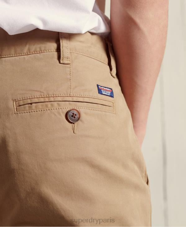 Superdry Hommes short chino international D64Z6495 vêtements jaune