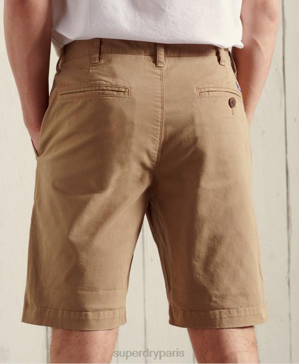 Superdry Hommes short chino international D64Z6495 vêtements jaune