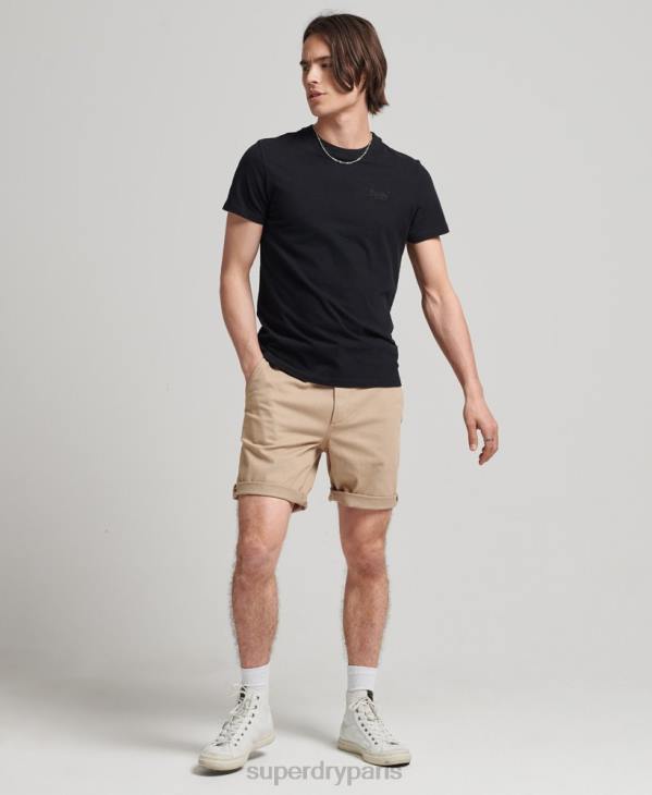 Superdry Hommes short chino officier vintage D64Z307 vêtements crème