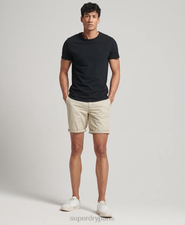 Superdry Hommes short chino slim stretch D64Z254 vêtements beige