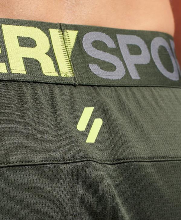 Superdry Hommes short décontracté D64Z1404 vêtements vert