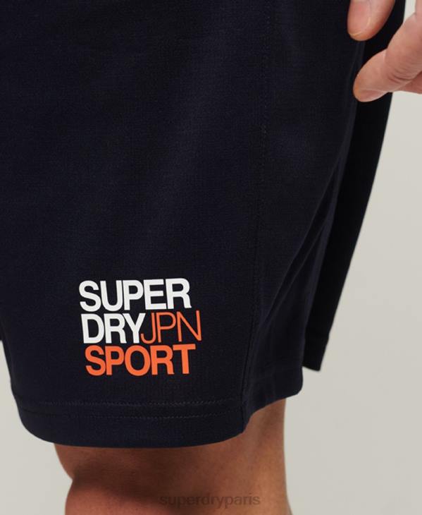 Superdry Hommes short décontracté D64Z1406 vêtements marine