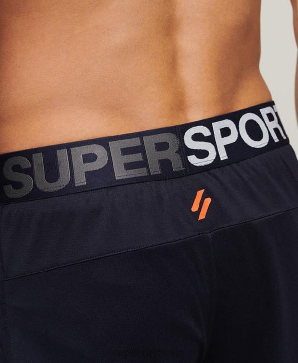 Superdry Hommes short décontracté D64Z1406 vêtements marine