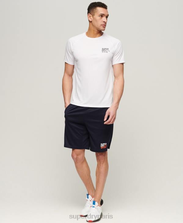 Superdry Hommes short décontracté D64Z1406 vêtements marine