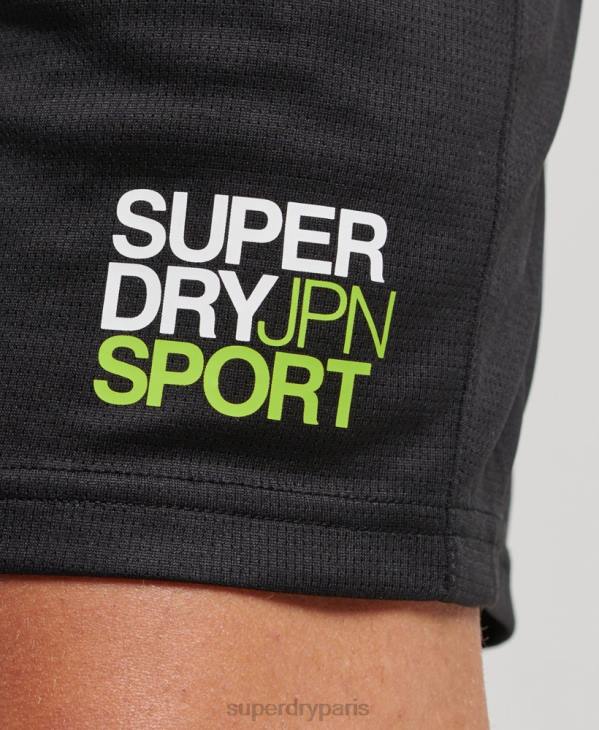 Superdry Hommes short décontracté D64Z1411 vêtements noir