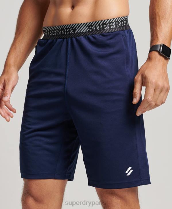 Superdry Hommes short décontracté D64Z317 vêtements marine