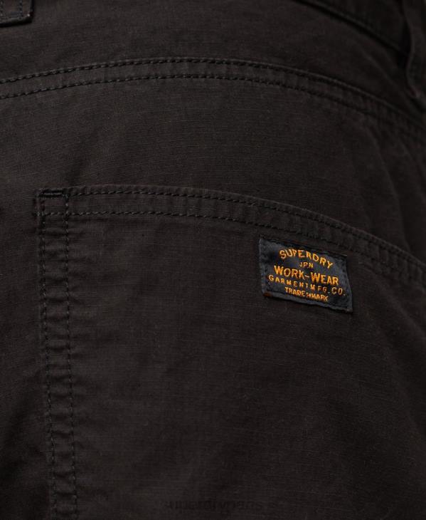 Superdry Hommes short de charpentier D64Z87 vêtements noir
