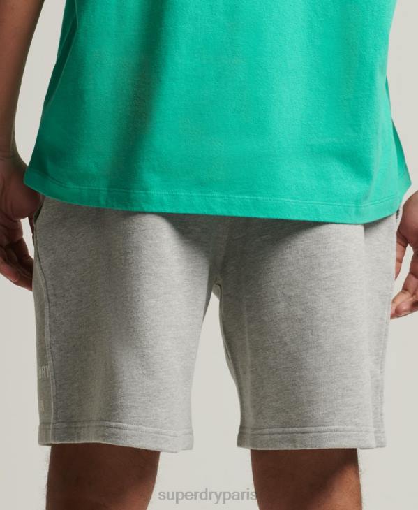 Superdry Hommes short de sport code core D64Z323 vêtements gris