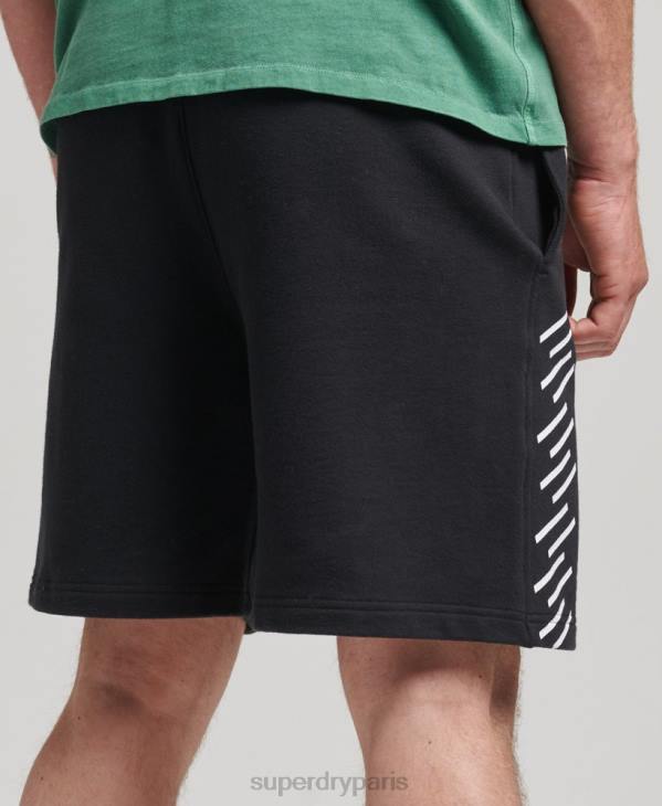 Superdry Hommes short de sport code core D64Z347 vêtements noir