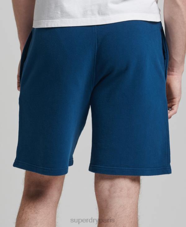 Superdry Hommes short de sport code core D64Z351 vêtements bleu