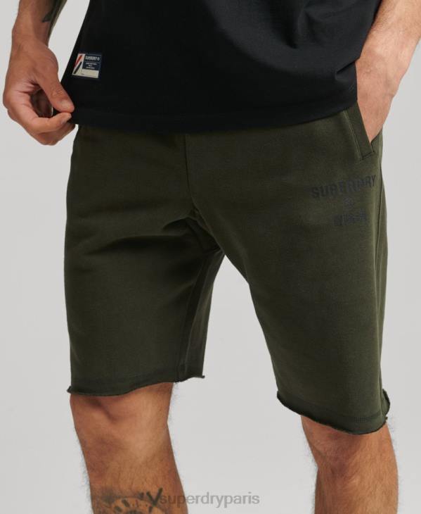 Superdry Hommes short de sport code core D64Z359 vêtements kaki