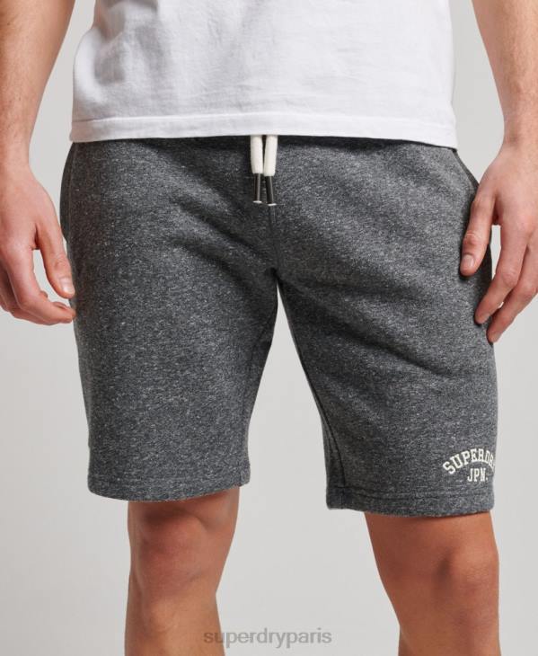 Superdry Hommes short de sport vintage D64Z332 vêtements gris foncé