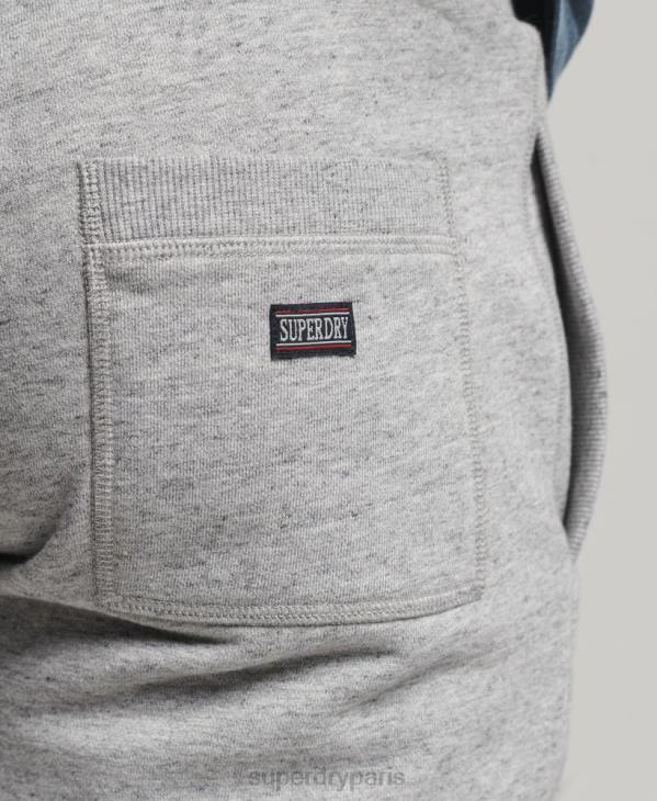 Superdry Hommes short de sport vintage D64Z94 vêtements gris