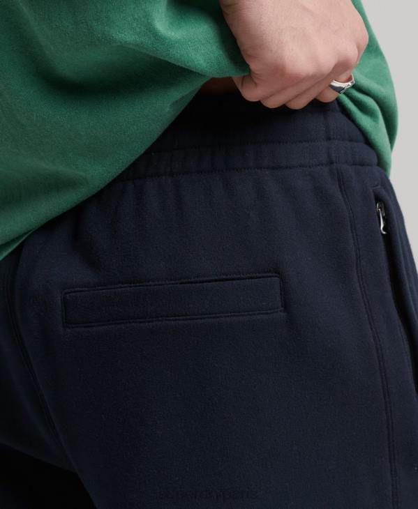 Superdry Hommes short de survêtement à code appliqué D64Z380 vêtements marine