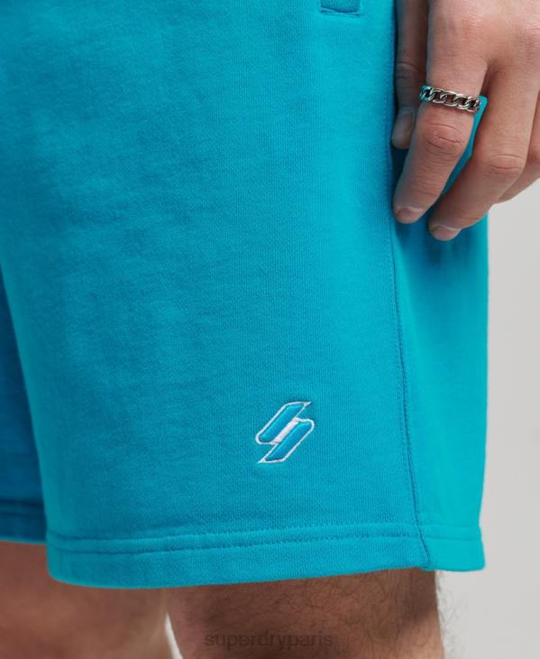 Superdry Hommes short de survêtement essentiel D64Z365 vêtements bleu
