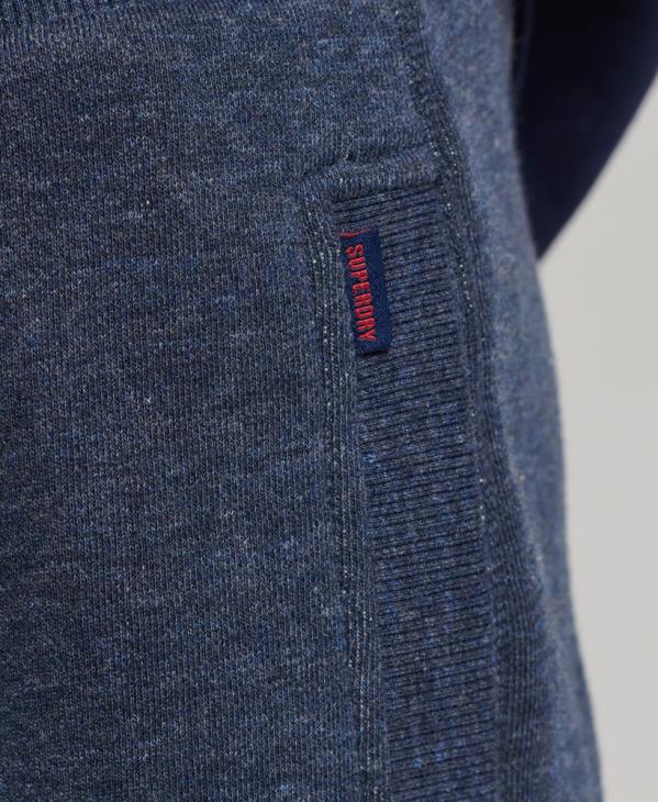 Superdry Hommes short en jersey de coton bio à logo vintage D64Z311 vêtements marine