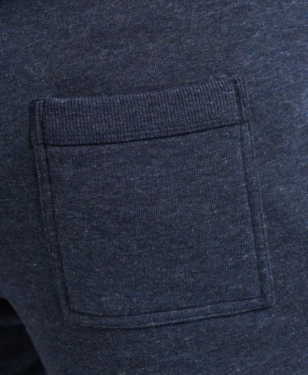 Superdry Hommes short en jersey de coton bio à logo vintage D64Z311 vêtements marine